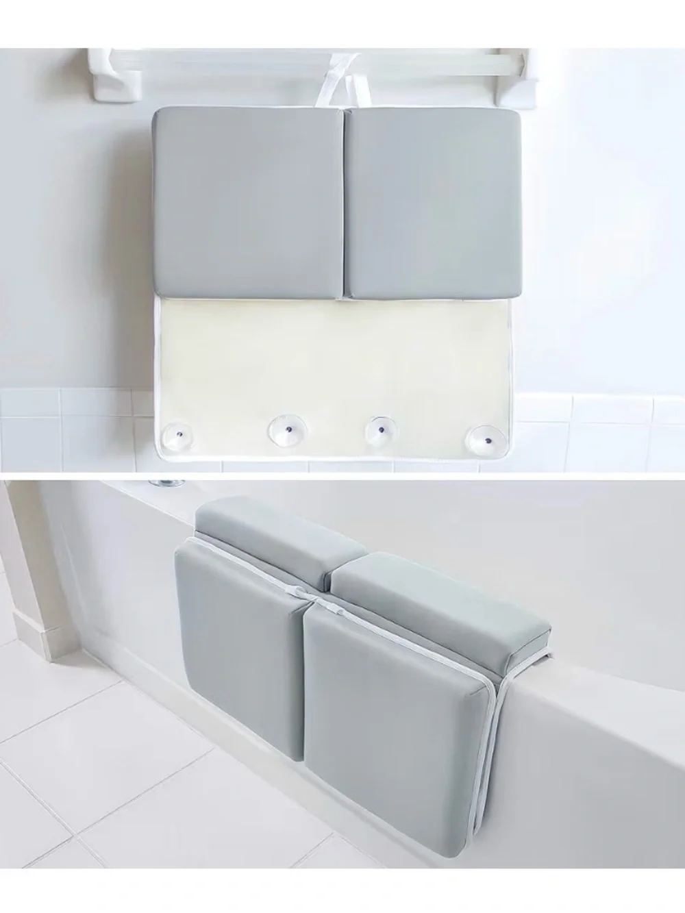 Gray Bath Kneeler & Elbow Rest